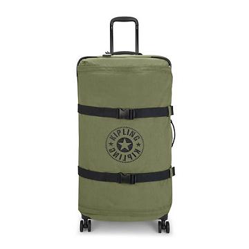 Maletas Kipling Spontaneous Large Rolling Verde Oliva | MX 1747LI